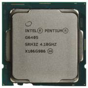  Intel Socket 1200  Pentium Gold G6405 2x4.1 GHz (4 ,  4Mb,  Intel UHD 610) OEM
