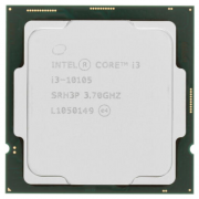  Intel Socket 1200 Core i3-10105 4x3.7 GHz (8 ,  4.4 GHz Turbo,  6Mb,  Intel UHD 630) OEM