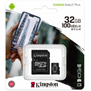  MicroSDHC  32 Gb Kingston SDCS2/32GB (Class 10,  100/,   SD)