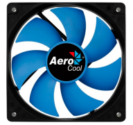  120x120x25 Aerocool Force 12 PWM Blue (500-1500 rpm,  , 4pin PWM)