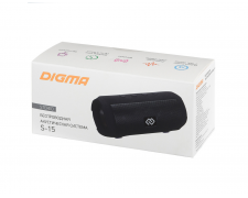  1.0 Digma S-15 (10W RMS, microSD, Bluetooth, Li-Ion 1200mAh)