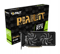  GeForce RTX 2060 SUPER 8  256bit GDDR6 Palit NE6206S018P2-1160A (1xDVI-D, 1xHDMI, 1xDP) Ret