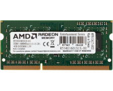     DDR3  4 Gb AMD R534G1601S1S-UG (SODIMM, PC3-12800, 1600MHz, 1.5v)