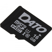  MicroSDHC  16 Gb Dato DTTF016GUIC10 (Class 10,   SD)