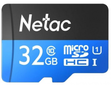  MicroSDHC  32 Gb Netac NT02P500STN-032G-S (Class 10,   SD)