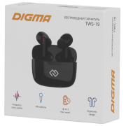   Bluetooth Digma TWS-19  (, , -)