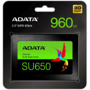  SSD 2.5"  960 Gb A-Data ASU650SS-960GT-R (3D NAND, w450Mb/s, SATA3)