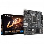 ����������� ����� Socket 1700, Gigabyte H610M H V3 DDR4 iH610 (2xDDR4, 1xPCI�e16, 1xPCI�e1, VGA+HDMI, mATX) Ret