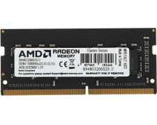     DDR4  8 Gb AMD R948G3206S2S-U (SODIMM, PC4-25600, 3200MHz, 1.2v)
