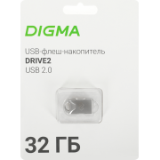  Flash   32  Digma DGFUM032A20SR (USB2.0, Nano) 