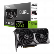 ���������� GeForce RTX 5060 8 �� 128bit GDDR7 Asus DUAL-RTX5060-O8G (1xHDMI, 3xDP) Ret