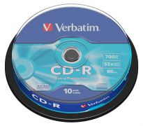  CD-R 700Mb,  10 . CakeBox Verbatim
