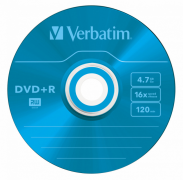 DVD+R 4,7Gb,   1 . Verbatim